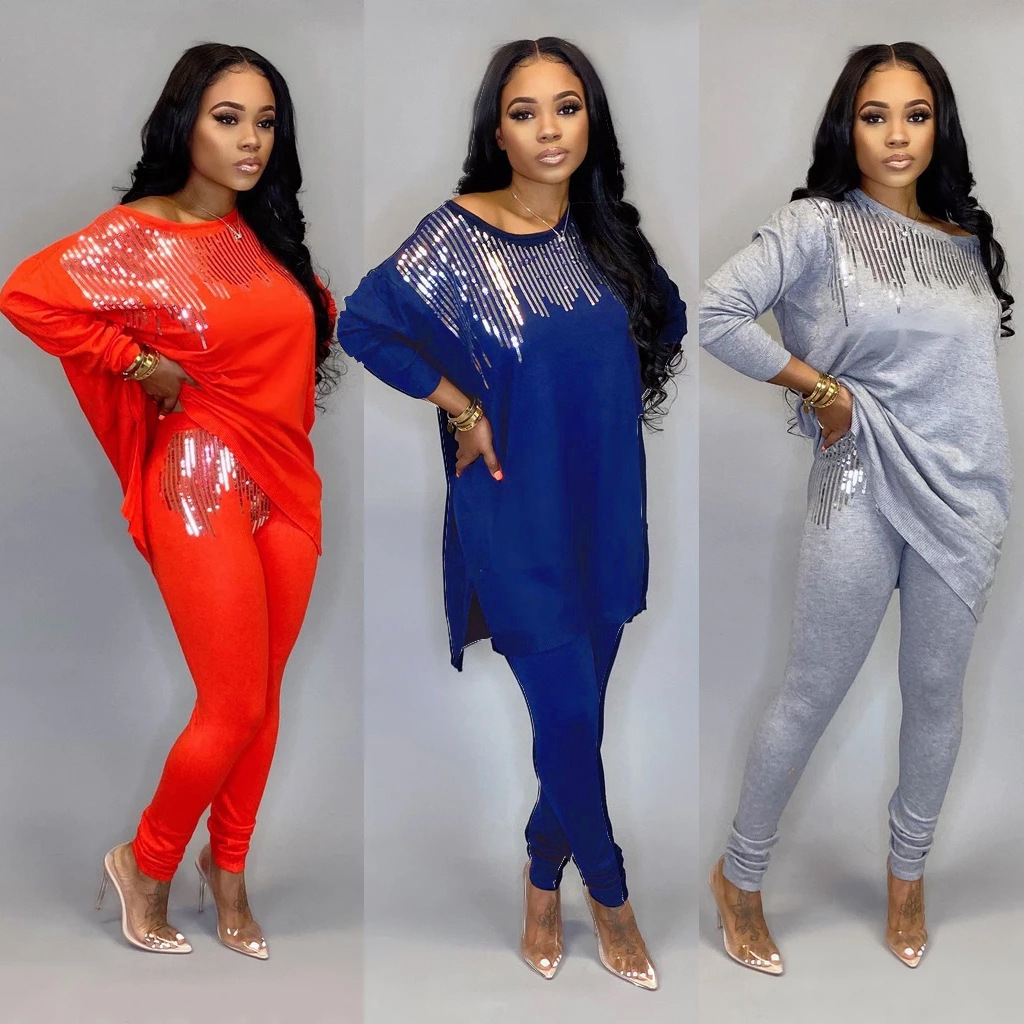 2024 Dashiki Traditional Clothing Two Piece Set Women Africaine Print Bodycon Dress Pants