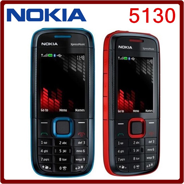 Refurbished Nokia phone nokia 5130 XpressMusic super long standby bluetooth camera   phone