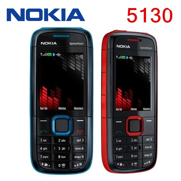 Refurbished Nokia phone nokia 5130 XpressMusic super long standby bluetooth camera   phone