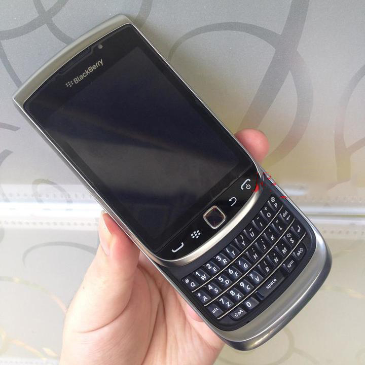 Refurbished BlackBerry 9810 (Two Batteries) Mobile Phone Smartphone 3G Wifi Bluetooth 8GB Cellphone
