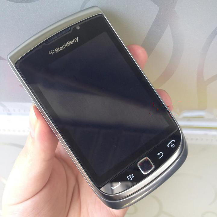 Refurbished BlackBerry 9810 (Two Batteries) Mobile Phone Smartphone 3G Wifi Bluetooth 8GB Cellphone