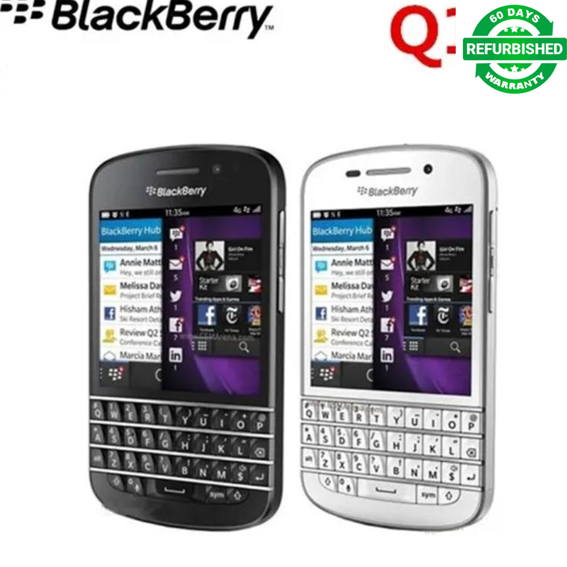 Refurbished Blackberry Q10 Mobile Phone 3G 4G Network 8.0MP Dual-core 1.5 GHz 2G RAM 16G ROM phone