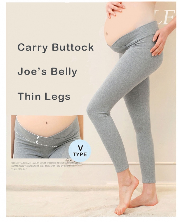 maternity leggings Low Waist Pregnancy Belly Pants spring and autumn cotton pregnant high elasticity