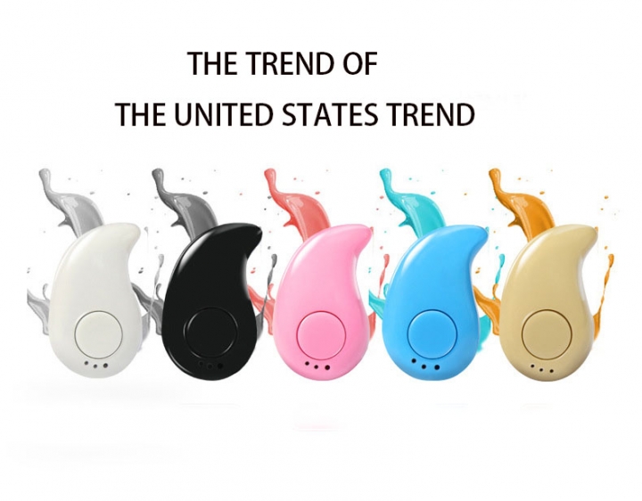 Bluetooth  headset Three holes Earplugs Ear style4.1 tiny Invisible MINI wireless movement