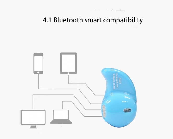 Bluetooth  headset Three holes Earplugs Ear style4.1 tiny Invisible MINI wireless movement