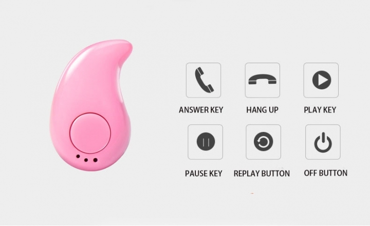 Bluetooth  headset Three holes Earplugs Ear style4.1 tiny Invisible MINI wireless movement
