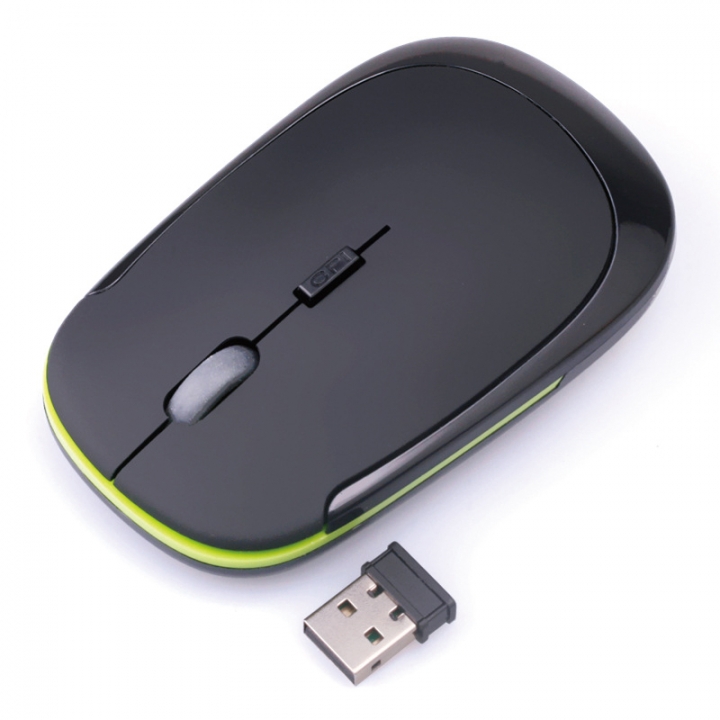 TECNO 3500Slim Wireless Mouse Optical Wheel Mice Computer Mouse With USB Receiver