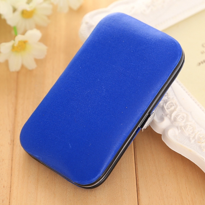 Nail clipper suit lovely cartoon silicone 6 piece stainless steel nail clipper nail gift