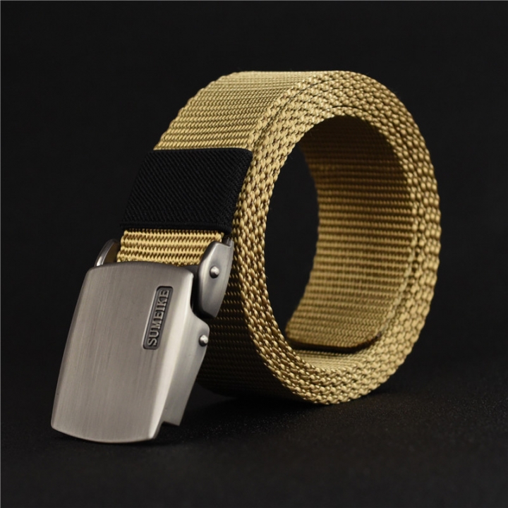 Alloy Buckle Tactical Belt For Men Casual Style Male Belt Canvas Strap Men Waist Belts Cummerbunds