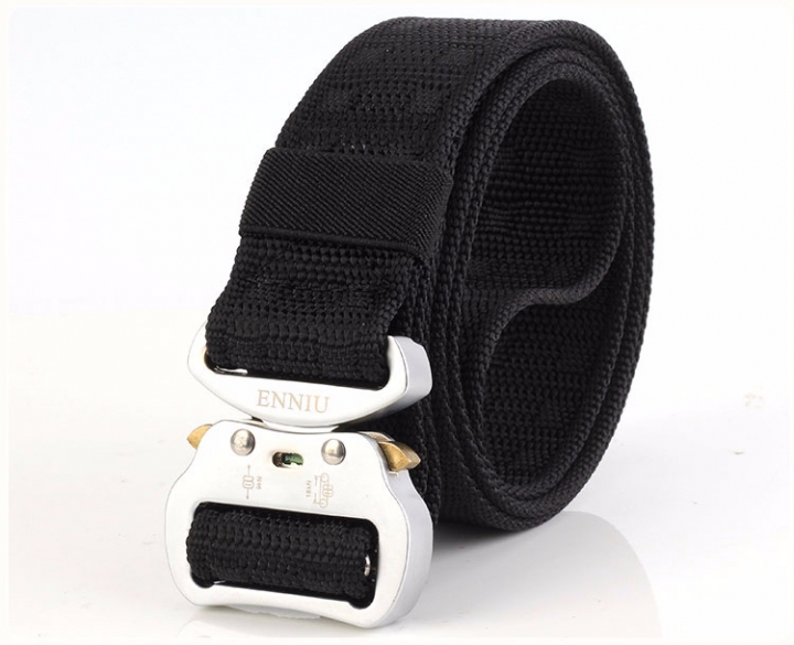 Aluminum buckle tactical men&apos;s belt military fan tactical belt multi-function nylon outdoor training