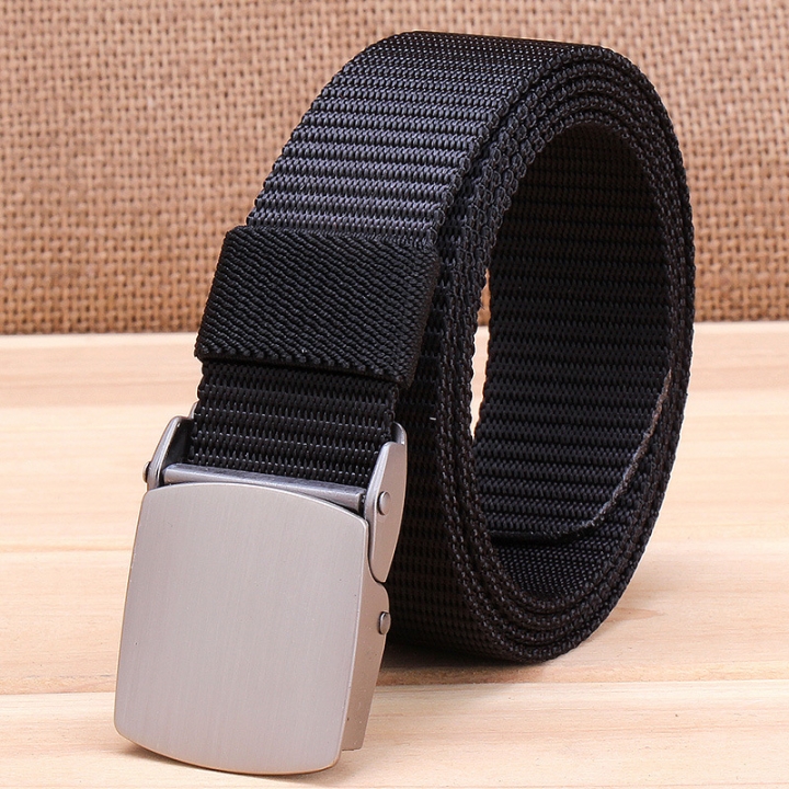 Automatic buckle speed dry nylon belt tactical outdoor belt student military training belt