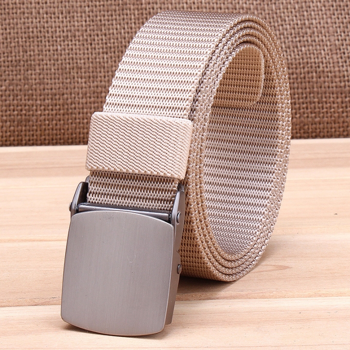Automatic buckle speed dry nylon belt tactical outdoor belt student military training belt