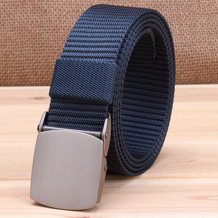 Automatic buckle speed dry nylon belt tactical outdoor belt student military training belt