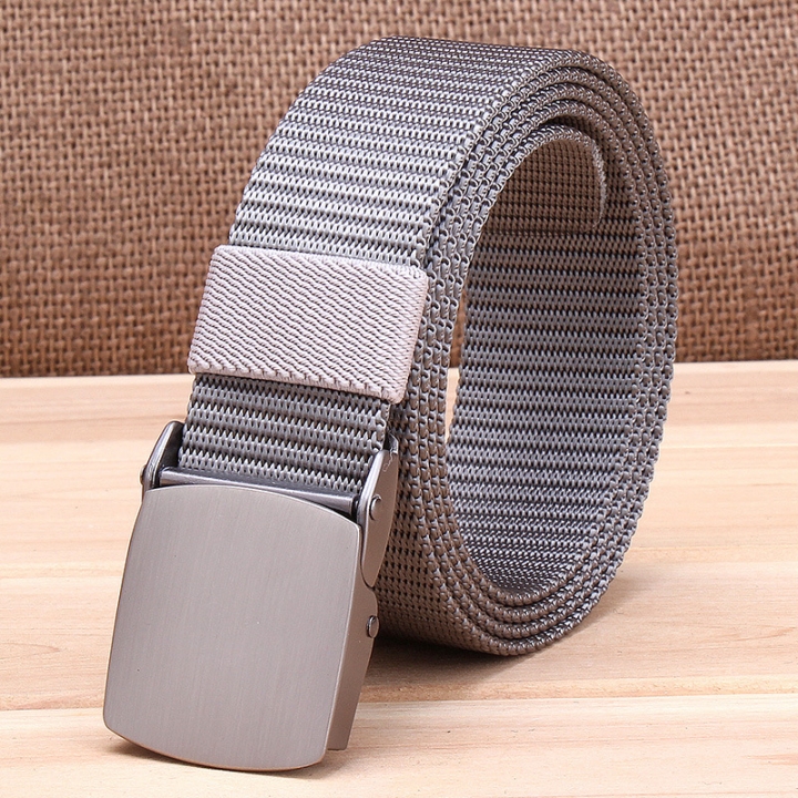 Automatic buckle speed dry nylon belt tactical outdoor belt student military training belt