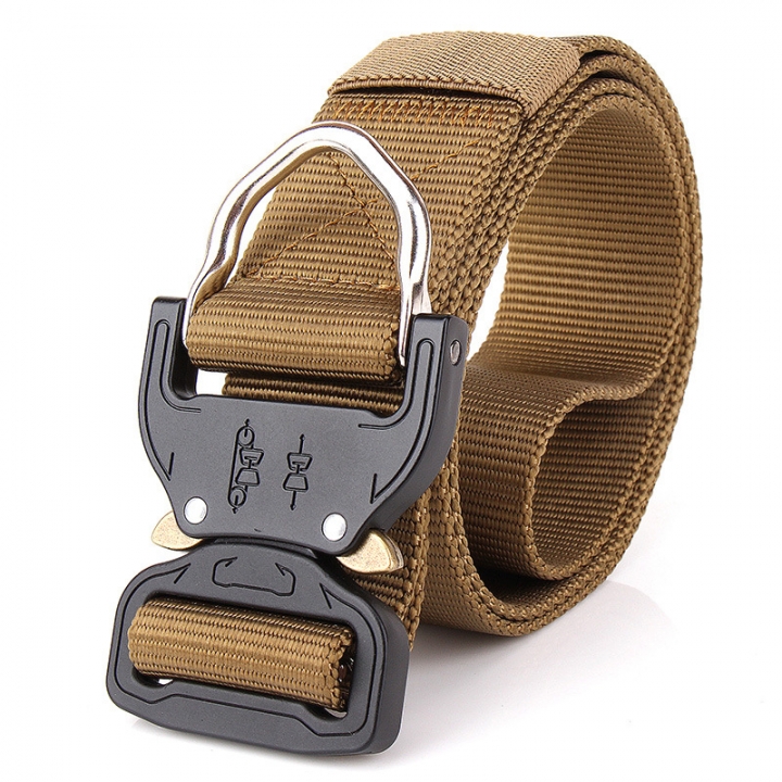 Army Tactical Belt Training Combat Waistband Male Durable Multifunction Nylon Waist Belts