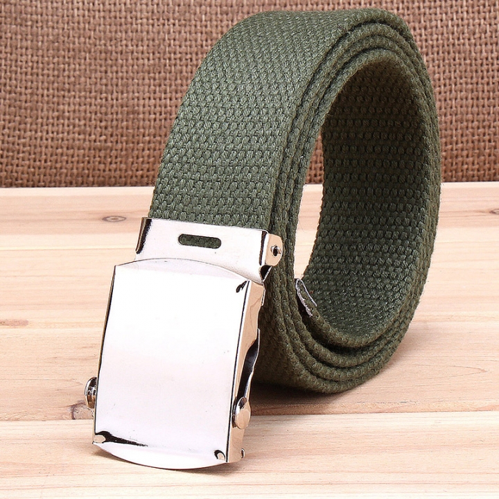 Military casual canvas belt, military tactical belt belt buckle belt