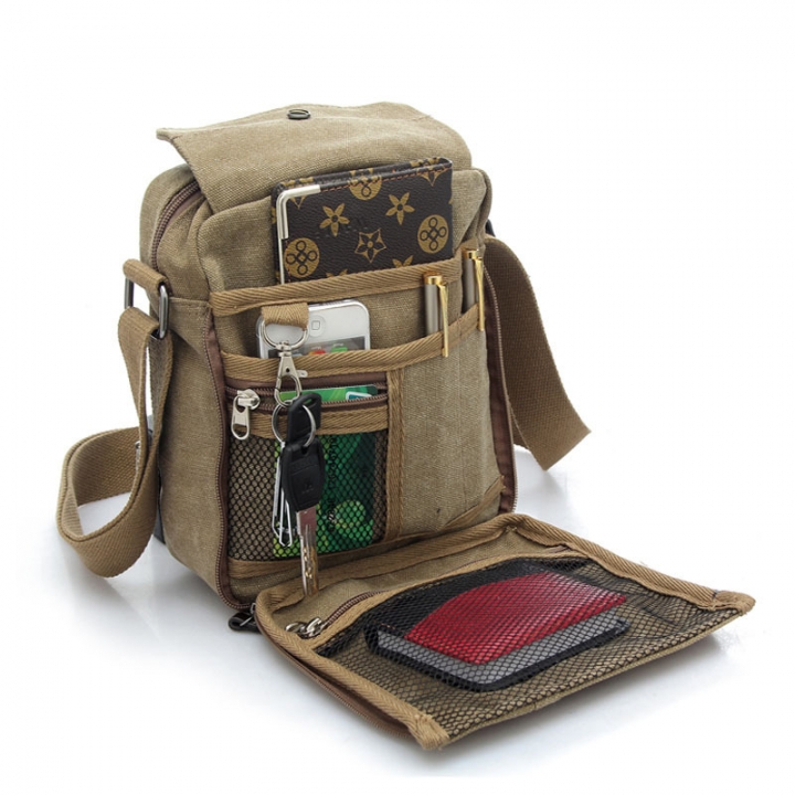 Men&apos;s casual casual bag version  shoulder bag male bag outdoor multi function travelling bag