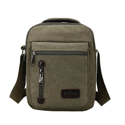 Men&apos;s satin bag multi-function portable handbag, retro men&apos;s single shoulder bag fashion men&apos;s bag