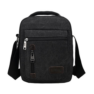 Men&apos;s satin bag multi-function portable handbag, retro men&apos;s single shoulder bag fashion men&apos;s bag