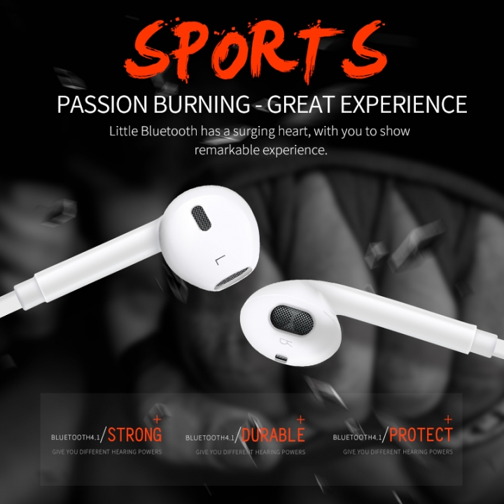 S6 Wireless Bluetooth Earphone HandsFree Headset HIFI Sports Stereo Earpieces Earbuds Headphone