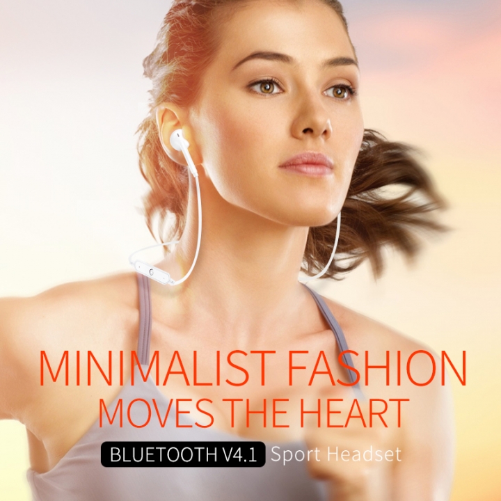 S6 Wireless Bluetooth Earphone HandsFree Headset HIFI Sports Stereo Earpieces Earbuds Headphone