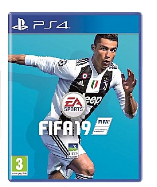 PS4 Fifa 19 Game  Ronaldo Messi