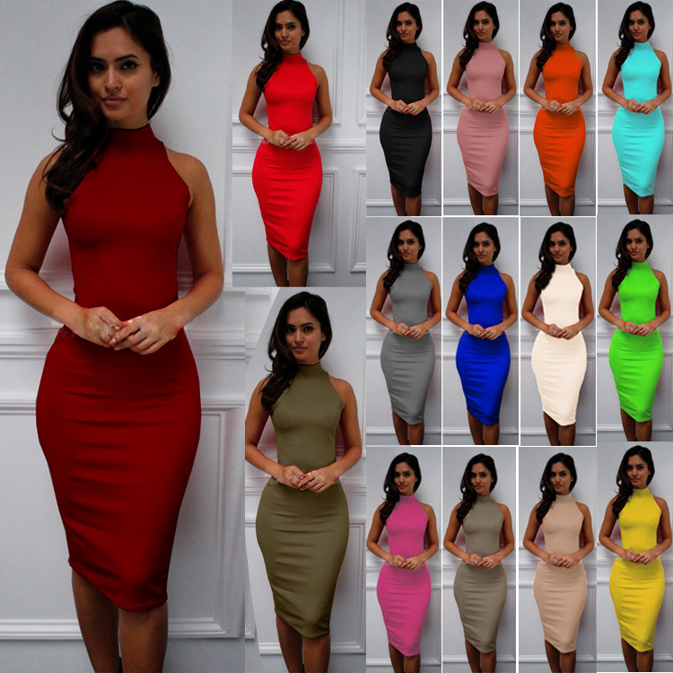 15 New style explosion promotion women Dress Sleeve Loose Ladies Dress Elegant Evening Party Dress