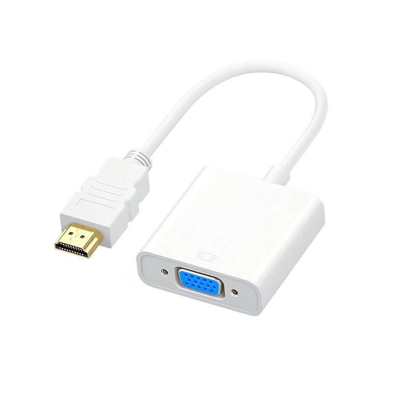 PS4 PS3 xboxone dedicated HDMI to VGA adapter with independent power supply audio