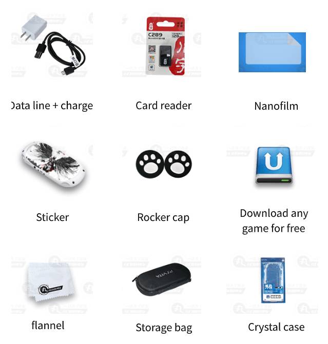 PS4 PSVita PSV2000  PSV1000 Convenient game console Download all games for free