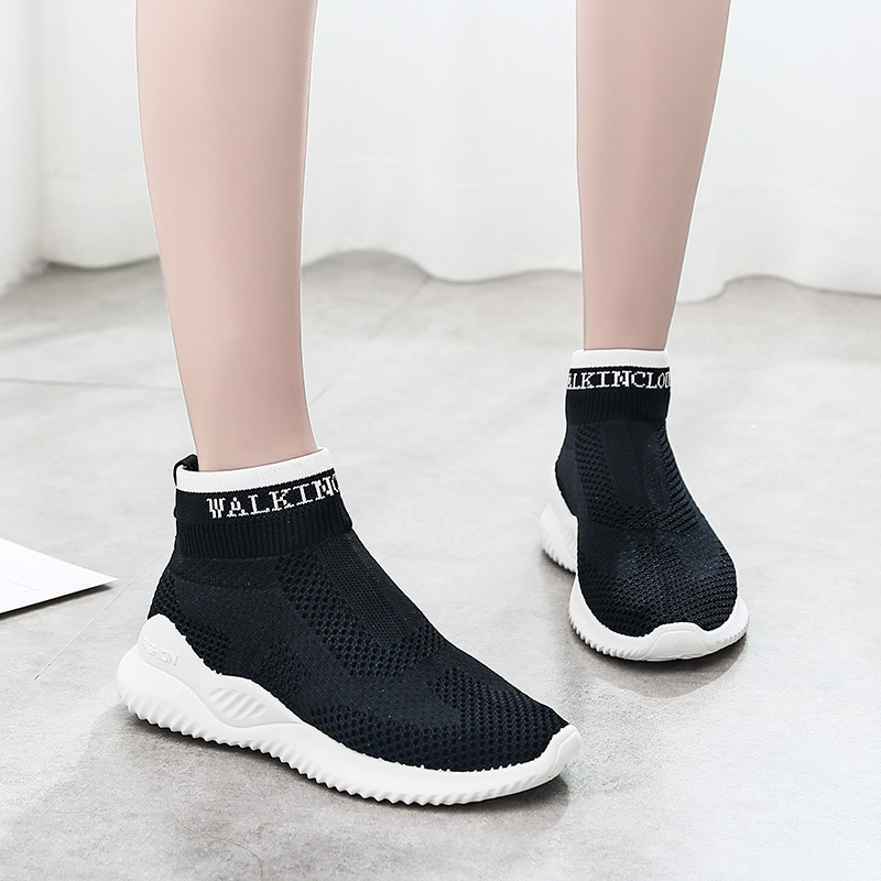 limited 3 days promotion Women Boots High Quality Comfort Mesh Socks ladies Boots Women shoes