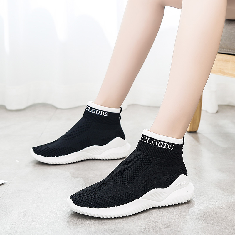 limited 3 days promotion Women Boots High Quality Comfort Mesh Socks ladies Boots Women shoes