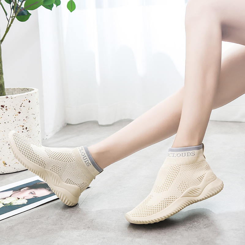 limited 3 days promotion Women Boots High Quality Comfort Mesh Socks ladies Boots Women shoes