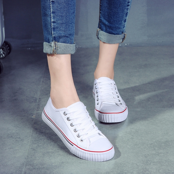 Summer new couple canvas shoes classic men's shoes Korean color student shoes men and women shoes