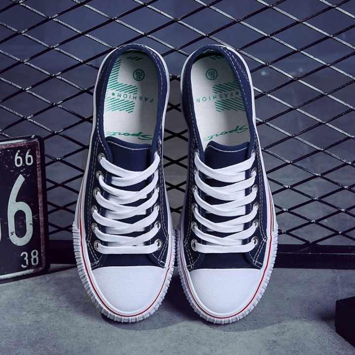 Summer new couple canvas shoes classic men's shoes Korean color student shoes men and women shoes