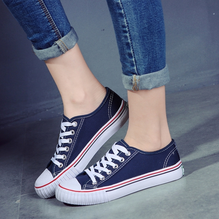 Summer new couple canvas shoes classic men's shoes Korean color student shoes men and women shoes