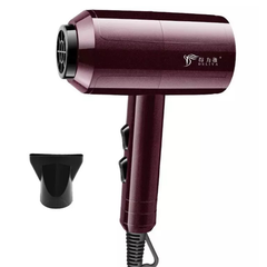 Hairdryer 2200W Professional Electric Hair Dryer For Salon and Household Use Anion wine red one size