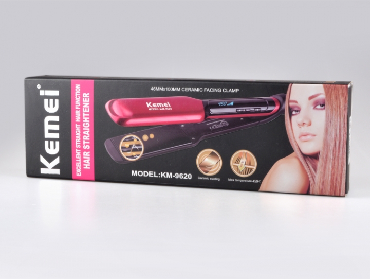 LCD Display Flat Iron Digital Temperature Control Straightening Irons Ceramic Hair Straightener