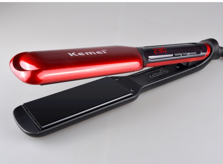 LCD Display Flat Iron Digital Temperature Control Straightening Irons Ceramic Hair Straightener