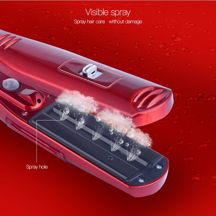 Steam Comb Straightening Hair Irons Automatic Straight Hair Brush Ceramic Hair Straightener