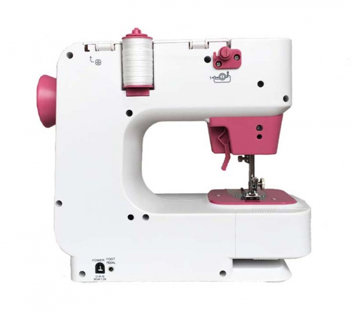 ADRA Automatic Double Thread Mini Sewing Machine Portable Double Speed 12 Stitches Lighting Lamp UK