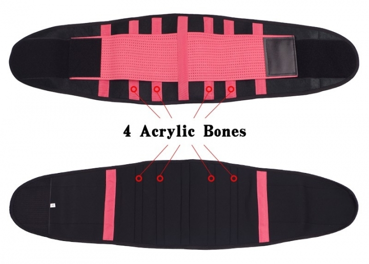 ADRA Women&apos;s Waist Trainer Body Shaper Workout Waist Cincher Belt Sport Trimmer Girdle Shaperwear