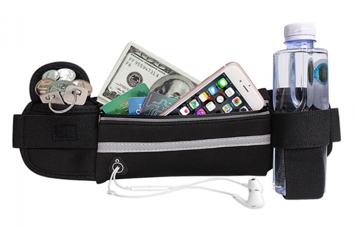 ADRA Kettle Pocket Fitness Cycling Running Pockets Waterproof Anti-theft Mobile Phone Pockets