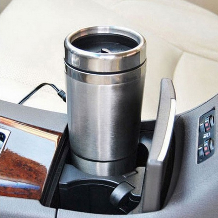 ADRA 12V 70W Car Hot Water Cup Car Electric Cup Car Heating Cup With Double Cup 300ML