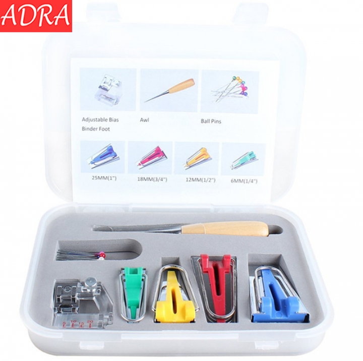 ADRA Multi-function Sewing Machine Accessories DIY Patchwork Tool Belt Curling Edge Trimming Set