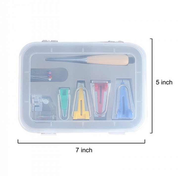 ADRA Multi-function Sewing Machine Accessories DIY Patchwork Tool Belt Curling Edge Trimming Set