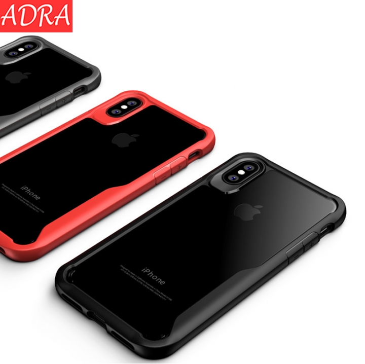 ADRA IPhone 8 Drop Resistance Protective Sleeve PhoneX Case Transparent Shell