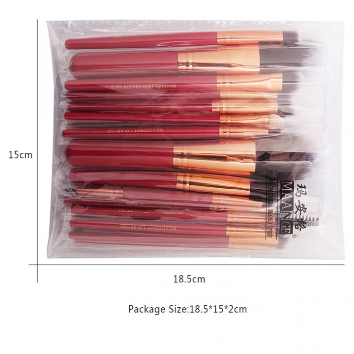 ADRA 22pcs Fashion Ladies Cosmetic Makeup Brush Beauty Tools Blusher Eye Shadow Brushes Set