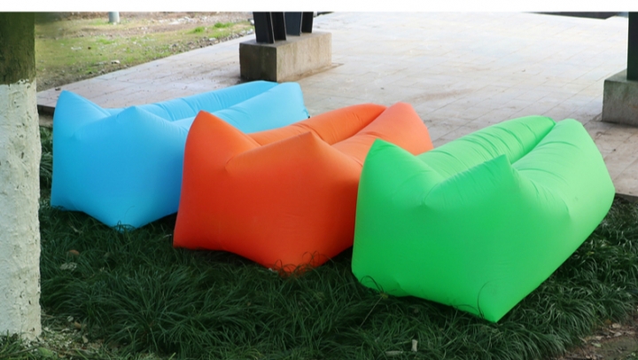 Outdoor Inflatable Lounger &amp; Pool Chair, Hangout Sofa &amp; Inflatable Couch for Bedroom Air Sofa Chair