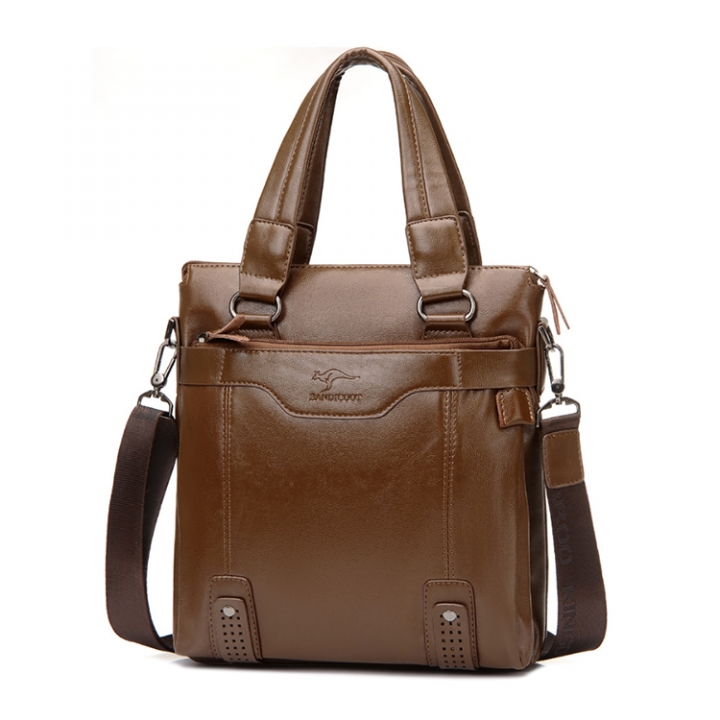 ADRA Men&apos;s Handbag High-capacity Business Briefcase Fashion Shoulder Messenger Bag