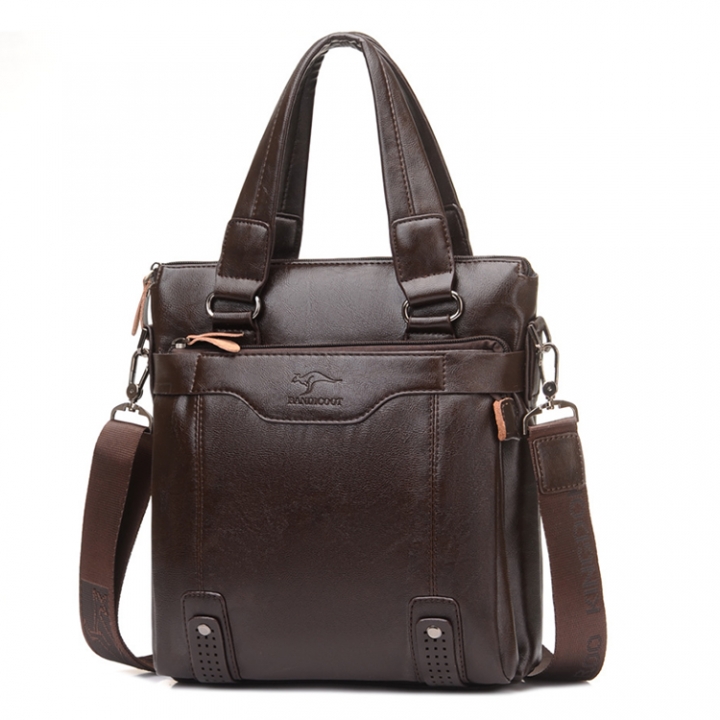 ADRA Men&apos;s Handbag High-capacity Business Briefcase Fashion Shoulder Messenger Bag